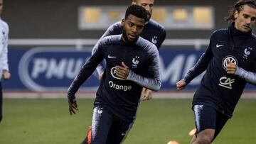 Lemar con la selecci&oacute;n francesa. 