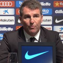 Robert: "Estamos negociando por Coutinho y Dembélé"