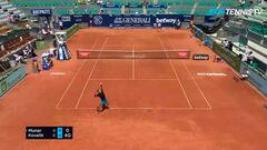 El peor saque del año es de un top 100: ¡qué le pasó!