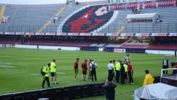 Aquí las imágenes del Estadio de Tiburones, luego de conocerse que sería reprogramado el juego contra América.