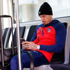 El Atleti retrasa su vuelo a Salzburgo por el fuerte viento