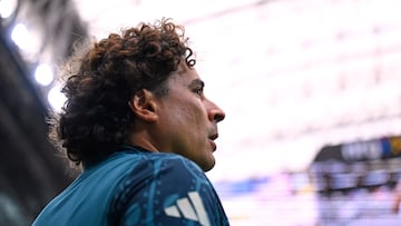 Guillermo Ochoa of Mexico during the Final match between United States USA) and Mexico (Mexican National Team) as part of the 2025 CONCACAF Gold Cup at NRG Stadium, on July 06, 2025 in Houston, Texas, United States.