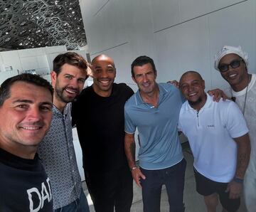 Los deportistas y famosos en las Redes Sociales