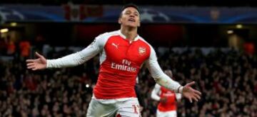 12. Arsenal (Inglaterra). Los Gunners aportaron con 13 jugadores a distintas selecciones. Uno de ellos fue el chileno Alexis Sánchez. 