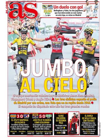 Las portadas de AS de septiembre