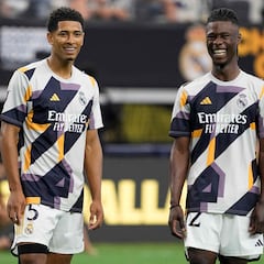 Bellingham y Camavinga contra Gavi y Pedri en el Trofeo Kopa