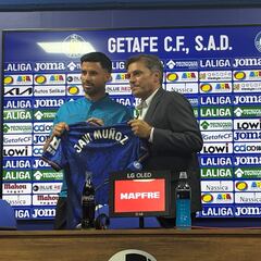 Liso, Sancris y Javi Muñoz, presentados con el Getafe