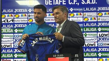 Liso, Sancris y Javi Muñoz, presentados con el Getafe