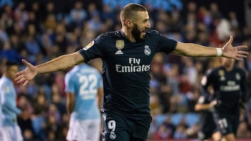 11/11/18 PARTIDO PRIMERA DIVISION
Celta - Real Madrid
ALEGRIA GOL 0-1 DE BENZEMA