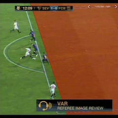 España estrenó el VAR en la Supercopa en el gol de Sarabia