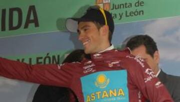 <strong>VICTORIA.</strong> La victoria de Contador en la cuarta etapa de la Vuelta a Castilla y León sirvió para sentenciar la carrera.