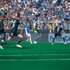 Rafael Santos Borré, titular en derrota del Werder Bremen