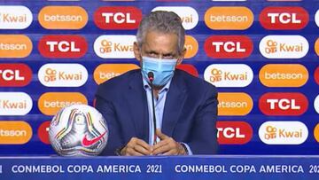 Rueda: "Hoy faltó finalizar, pienso que Colombia propuso"