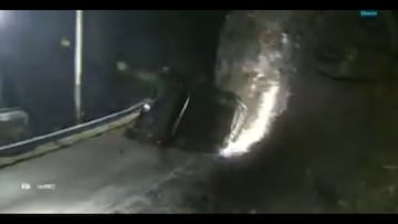 Susto tremendo: atropellan a una persona el Rally de Montecarlo