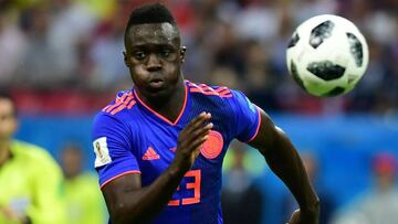 Davinson S&aacute;nchez, defensa central de la Selecci&oacute;n Colombia