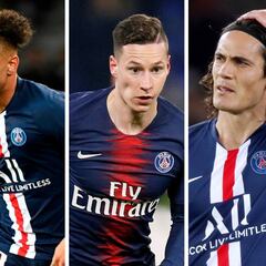 Cuatro perdedores en el inicio del PSG