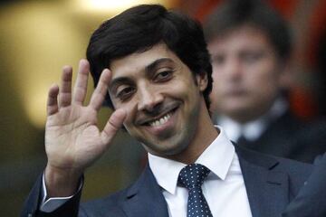 El jeque Mansour Bin Zayed Al Nahyan, propietario del Manchester City.