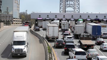 Los peajes en puentes y túneles entre Nueva York y Nueva Jersey han subido este mes. Conoce cuáles son los nuevos precios.