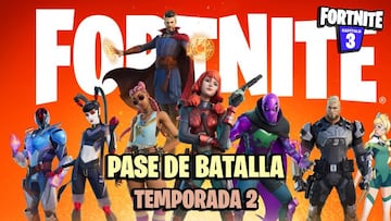 Pase de Batalla de Fortnite Temporada 2: todos los skins y recompensas