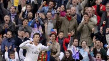 El Bernabeu está con Cristiano.