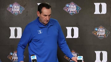 How many NCAA Tournament championships did Coach K win with Duke?