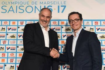 Zubizerreta was presented in Marseille on Thursday morning as the club's new Sporting Director