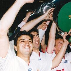 El Zaragoza celebra el 25º aniversario de su cuarta Copa