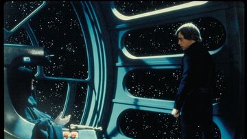 Star Wars Luke Skywalker y Palpatine