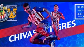 Chivas vs Tigres se verá gratis en Estados Unidos
