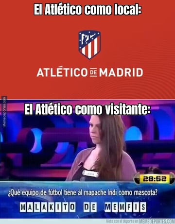 Los memes más divertidos de la jornada deportiva