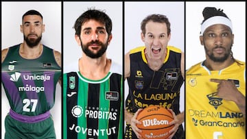 Duarte, Ricky, Marcelinho y Albicy