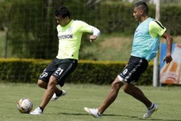 Entrenamiento de Atlético Nacional