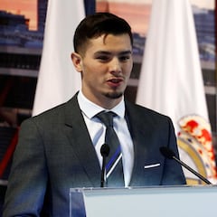 La presentación de Brahim Díaz con el Real Madrid en imágenes
