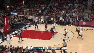 Resumen del Portland Trail Blazers - Charlotte Hornets