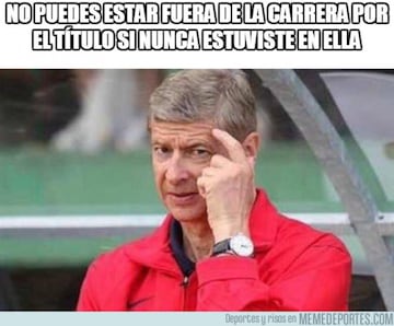 Los memes más divertidos de la carrera de Wenger