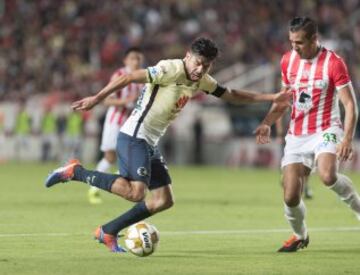 Rayos y Águilas terminaron empatando 1-1 en un vibrante partido en el Estadio Victoria que se vivió con mucha intensidad.