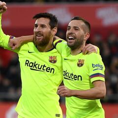 Jordi Alba: “Messi nunca falla”