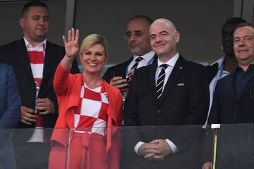 Kolinda Grabar-Kitarovic, presidenta de Croacia.