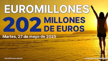 Euromillones: comprobar los resultados del sorteo de hoy, martes 27 de mayo