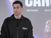 Cancelo, presentado con retraso y suspense