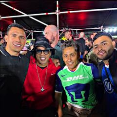 Alexis Vega recibe la magia de Ronaldinho