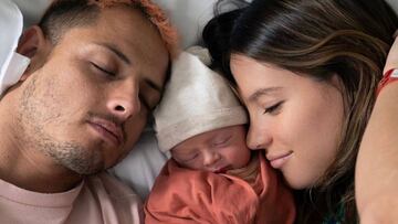 Chicharito, Noah y Sarah Kohan