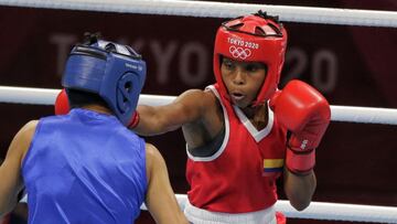 Con decisión dividida por parte de los jueces, la boxeadora colombiana se impuso sobre Mary Kom y clasificó a los cuartos de final en la categoría peso mosca.