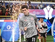 El Milan quiere adueñarse de la cima en la Serie A, a la espera de lo que haga el Inter más tarde. Pulisic, a orquestar. (Arabia Saudita) EFE/EPA/STR