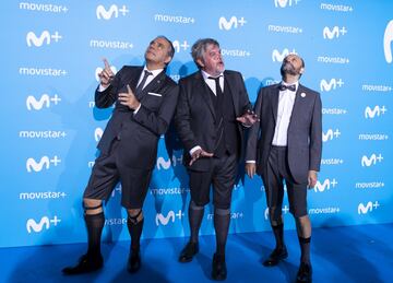 La alfombra azul del Upfront Movistar+