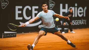 Resumen, resultado y ganador del Alcarz-Molcan | Torneo Hamburgo hoy en vivo online