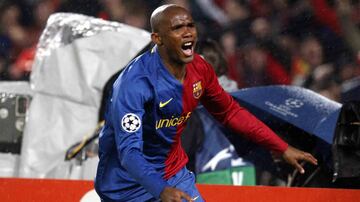 Uno de los mejores jugadores cameruneses, forjó su renombre principalmente en el Barcelona (2004-09), donde ganó nueve títulos; además que en su selección destaca el oro en Sídney 2000.