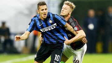 Jovetic con el Inter. 