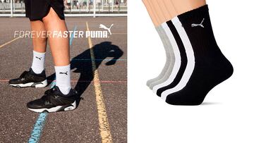 calcetines deportivos puma