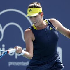 Muguruza se deja el alma para vencer a la rusa Kalinskaya